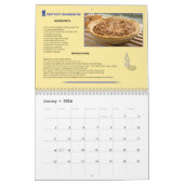 2026 Kentucky Desserts 12 Month Calendar カレンダー (1月 2026)