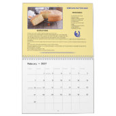 2026 Kentucky Desserts 12 Month Calendar カレンダー (2月 2027)
