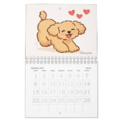 2026 Kids Drawings Calendar, Salma's Cute Animals カレンダー (2月 2026)