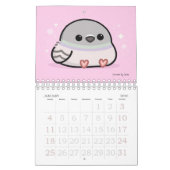 2026 Kids Drawings Calendar, Salma's Cute Animals カレンダー (1月 2026)
