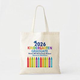 2026 Kindergarten Graduate Cute Custom Graduation トートバッグ