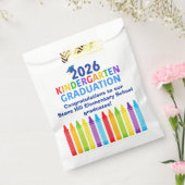 2026 Kindergarten Graduation Custom School Party フェイバーバッグ (封をした状態)