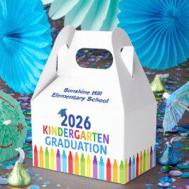 2026 Kindergarten Graduation Custom School Party フェイバーボックス