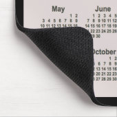 2026 La Boca on Black Calendar by Janz Two Tone マウスパッド (コーナー)