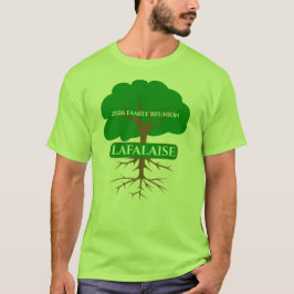 2026 LAFALAISE FAMILY リユニオンTシャツ グリーン 290621 Tシャツ