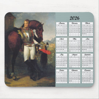 2026 Lieutenant Charles Legrand Painting Calendar マウスパッド