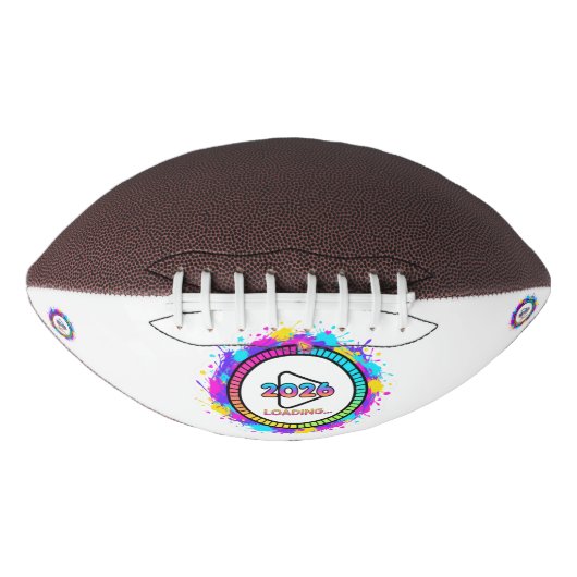 2026 Loading Progress Bar Sticker アメリカンフットボール (正面)