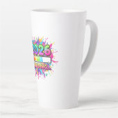 2026 Loading... Progress Bar Sticker カフェラテマグ (右アングル)