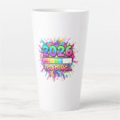 2026 Loading... Progress Bar Sticker カフェラテマグ (正面)