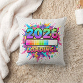 2026 Loading... Progress Bar Sticker クッション (ブランケット)