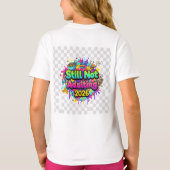 2026 Loading... Progress Bar Sticker Tシャツ (裏面)