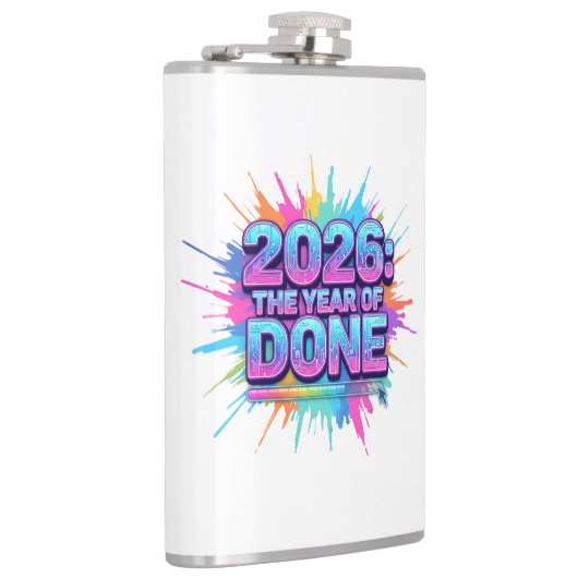 2026 Loading... Progress Bar Sticker | Vibrant New フラスク (右)