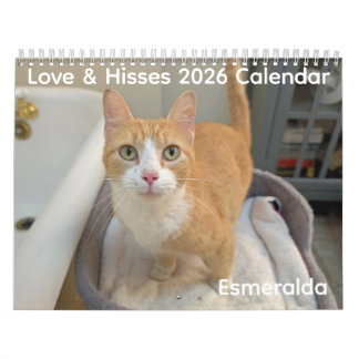 2026 Love & Hisses Calendar - Esmeralda カレンダー