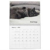 2026 Love & Hisses Calendar - Permanent Residents カレンダー (2月 2026)