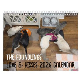 2026 Love & Hisses Calendar - the Foundlings カレンダー