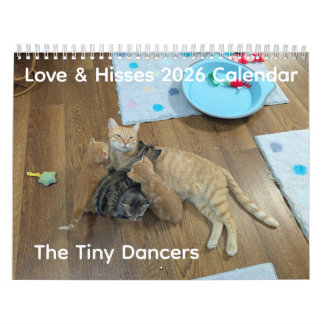 2026 Love & Hisses Calendar - The Tiny Dancers カレンダー