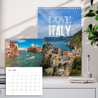 2026 Love Italy Calendar カレンダー