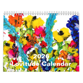 2026 Lovitude Calendar カレンダー