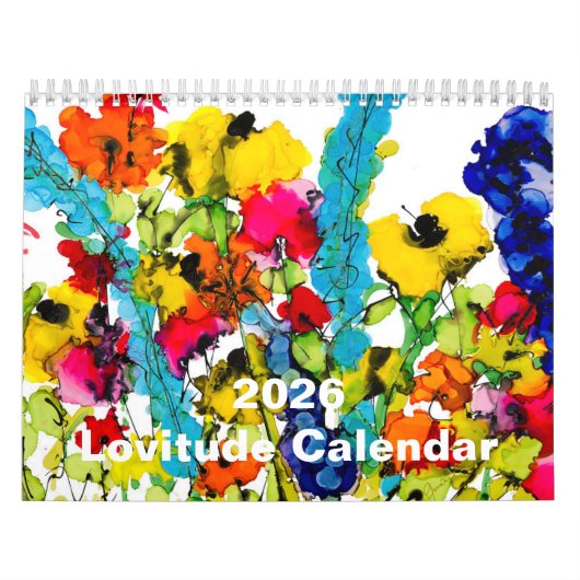 2026 Lovitude Calendar カレンダー (カバー)