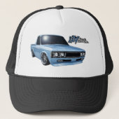 2026 Luv Truck Garage Trucker Hat with Blue Luv キャップ (正面)