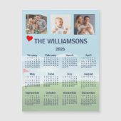 2026 Magnet Photo Calendar Golf Theme (正面)