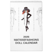 2026 MatisseFashions Illustration Calendar カレンダー (カバー)