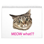 2026 MEOW what?? Calendar カレンダー (カバー)