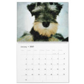 2026 Miniature Schnauzer Dog Mama Owner Lover Gift カレンダー (1月 2027)