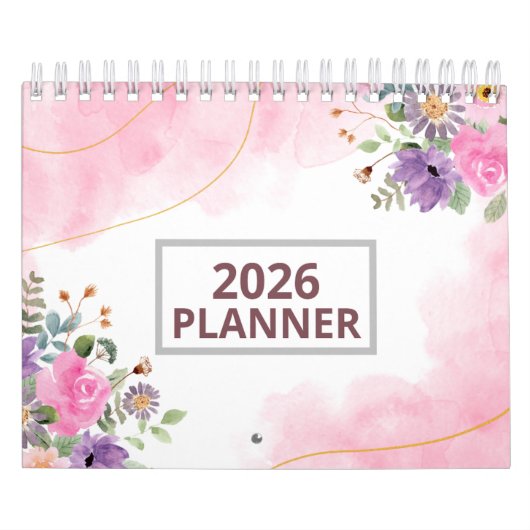 2026 Minimal Planner カレンダー (カバー)