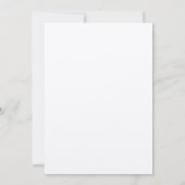 2026 Minimalist Graduation Announcements 招待状 (裏面)