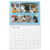 2026 Minnesota Sheltie Rescue Calendar カレンダー (1月 2027)