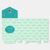 2026 Mint Green Teal Congrats Graduation Party フェイバーボックス (見開き)