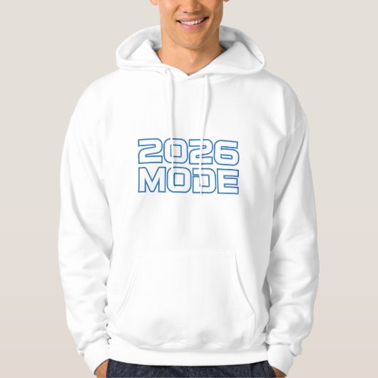 2026 Mode Futuristic Neon Hoodie パーカ (正面)