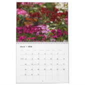 2026 Monarch Butterflies Calendar カレンダー (3月 2026)
