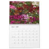 2026 Monarch Butterflies Calendar カレンダー (3月 2027)