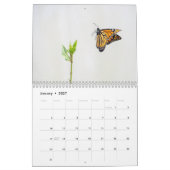 2026 Monarch Butterflies Calendar カレンダー (1月 2027)