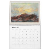 2026 Monthly Landscape Fine Art Painting  カレンダー (3月 2027)