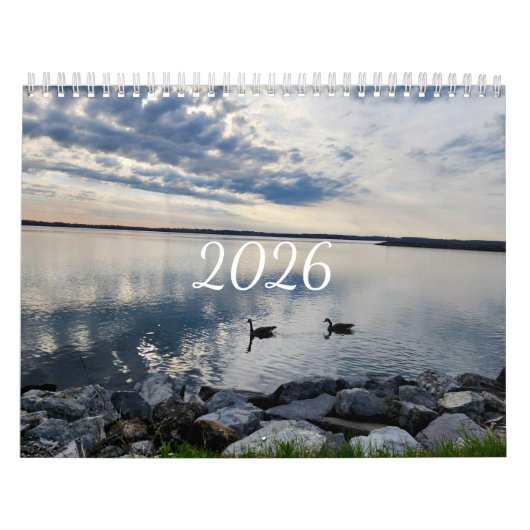 2026 (Mostly) Nature Calendar カレンダー (カバー)