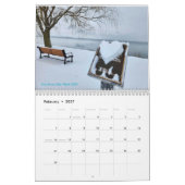 2026 (Mostly) Nature Calendar カレンダー (2月 2027)