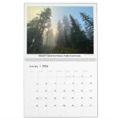 2026 Mount Hood National Park Campaign Calendar カレンダー (1月 2026)