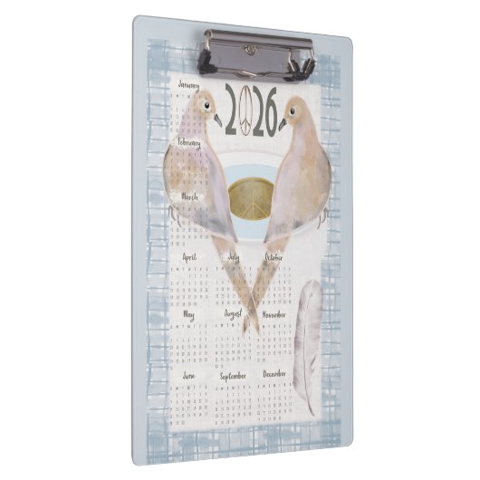 2026 Mourning Doves For Peace クリップボード (右)