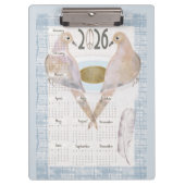 2026 Mourning Doves For Peace クリップボード (正面)