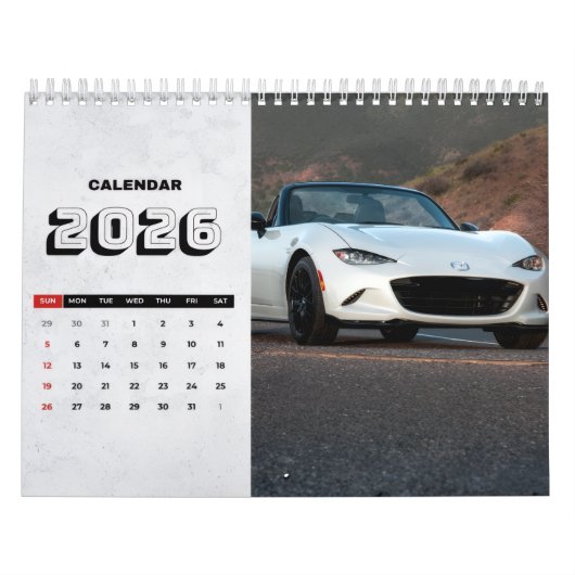 2026 MX-5 Miata Vol 2 Calendar カレンダー (カバー)
