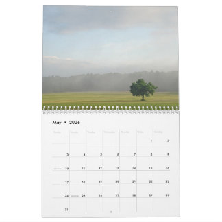 2026 Nature Calendar カレンダー