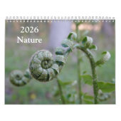 2026 Nature Calendar カレンダー (カバー)