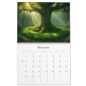 2026 Nature Calendar: A Year in Nature カレンダー (3月 2026)