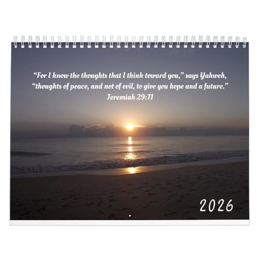 2026 Nature's Blessings Calendar カレンダー (カバー)
