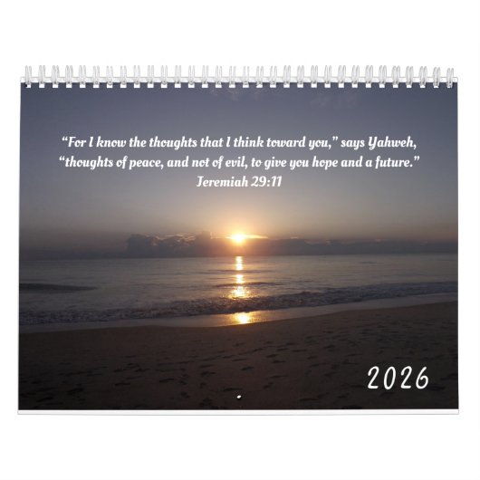 2026 Nature's Blessings Calendar カレンダー (カバー)