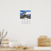 2026 Nepal Calendar, Ama Dablan, Sagarmatha ポスター (キッチン)