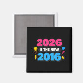2026 New 2016 Internet Nostalgia Design マグネット (正面/裏面)